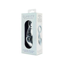 Clarity Utopian Delight Glass Plug packaged in sleek box showcasing its elegant design and premium quality.