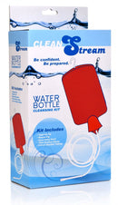 Clean Stream Water Bottle Douche Kit packaging showing comprehensive cleansing solution essentials.