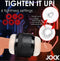 JOCK Tightening Masturbator with 6 adjustable tightness settings for customized pleasure and extra stimulation.