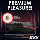 JOCK Sucking & Vibrating Masturbator – Customizable Grip, Suction, and Vibration