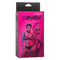Euphoria Chain Halter Collar & Leash packaging showcasing premium multi-chain harness on model.