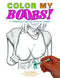 Color My Boobs! adult coloring book cover by D.D. Stacks featuring playful illustration and coloring hand.