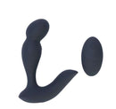 Maia Colton Prostate Massager Black, dual-motor for targeted stimulation and ergonomic comfort.