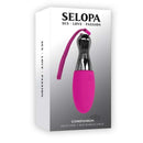Selopa Companion powerful USB rechargeable vibrating egg with 10 speeds & patterns in its packaging
