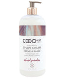 Coochy Shave Cream Island Paradise 32 Oz, a premium shave cream for a smooth, comfortable shaving experience.