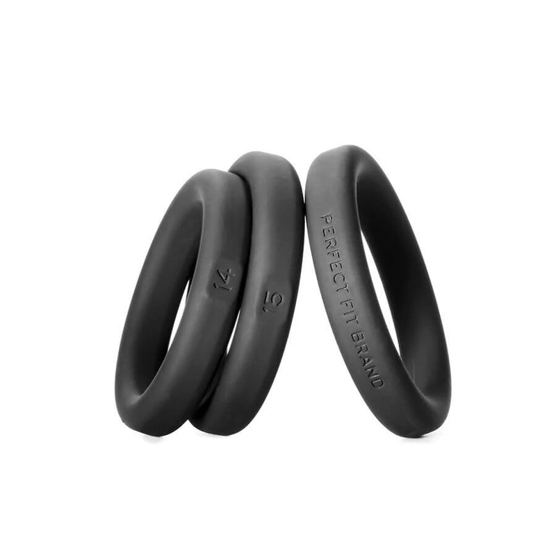 Perfect Fit Brands 3 ring kits Medium cock ring #14, #15, #16
