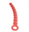 Peaches N Creame Silicone Anal Beads for comfortable insertion and sensual pleasure with nine graduated bulbs.