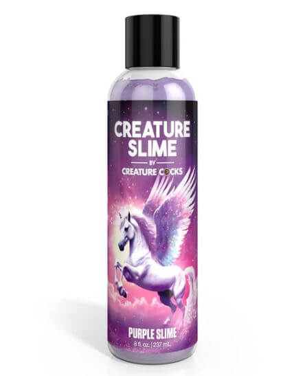 CREATURE COCKS CREATURE SLIME WATER BASED PURPLE SLIME LUBE 8OZ-3