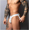 SOO CUMFY JOCK BLACK/WHITE S/M-1