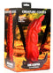 CREATURE COCKS King Scorpion Silicone Dildo packaging with red and black fantasy design and scorpion tail shape on display.
