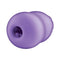 Delite Heated Rose Masturbator in Purple by Nasstoys - Realistic handheld pleasure device with warming function for lifelike experience.