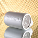 PLAYBOY Spin Doctor - Dual Entry Spinning Stroker with 7 Speeds in sleek black and pearl finish with texture nubs for perfect thrust.