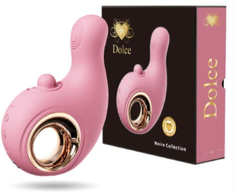 Dolce Thumping G-Vibe in pink with box, a dual-action G-Spot massager featuring 10 vibration modes.