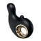 Dolce Thumping G-Vibe in black, a dual-action G-spot massager with sleek design and gold accents.