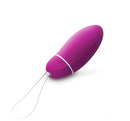 Lelo Luna Smart Bead Kegel Exerciser Deep Rose in vibrant deep rose color, designed for pelvic floor strength training.