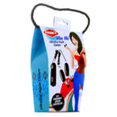 Frisky Vibe Me Vibrating Nipple Clamps with Variable Speeds packaging showcasing the product and its features.