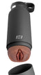 PDX Plus Fuck Flask Secret Delight discreet stroker in grey bottle design with brown interior.