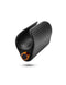 M Elite Platinum Wrapt Black versatile stroker with ribbed interior, squeezable design, and realistic feel for intense pleasure and control.