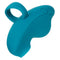 Envy Handheld Suction Massager in blue with ergonomic design and soft grip, featuring a loop handle for secure use.