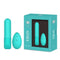 Eros Ultra Bullet with Remote in Teal, part of the Luxe Collection, showcasing powerful vibrations for pleasure.