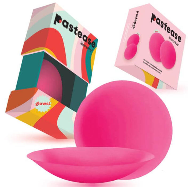 EVERYDAY SILICONE NIPPLE COVER REUSABLE FUCHSIA SMALL A-C CUP-0