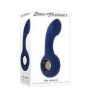 Zero Tolerance The Reach vibrating P-Spot plug packaging with ringed handle and 12 vibration settings