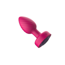 Viben Twila Twirling Light Up Vibrating Anal Plug Pink showcasing playful design and light-up features.