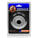 Oxballs Big Ox Cockring Cool Ice in packaging, highlighting its thick design and silicone material.