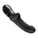 Fun Factory Tiger G-Spot Vibrator Black showcasing its flexible silicone shaft and intuitive controls.