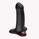 Fun Factory Amor G-Spot Dildo Black designed for targeted internal stimulation with a sleek ergonomic shape.
