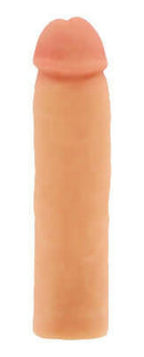 Sexflesh Fat Jack Penis Enlarger Sleeve for enhancing length and girth with realistic texture.