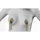 Edible Candy Nipple Tassels in colorful loops, adding fun and excitement to intimate moments. Perfect for playful romance.