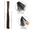 Nocturnal™ Collection Flogger with soft teasing tassels and sturdy handle with convenient strap, ideal for sensory play.