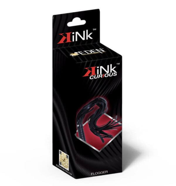KINK CURIOUS FLOGGER BLACK-0