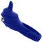 Adjustable Zero Tolerance Fun Ring Vibrating Cock Ring in blue with bunny-ear design.