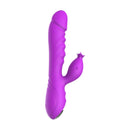 Red Queen Premium Rabbit Vibe in Purple with dual-vibration motors and external stimulator for ultimate pleasure.