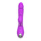Purple Red Queen Premium Rabbit Vibe with dual-vibration shaft and external stimulator for ultimate pleasure.