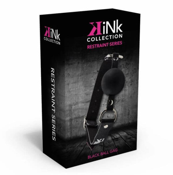 KINK SILICONE ADJUSTABLE BALL GAG-0