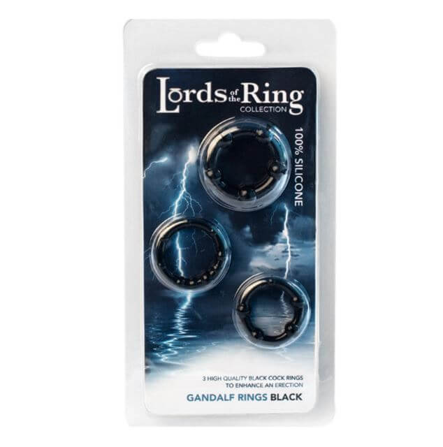 LORD OF THE COCK RINGS GANDALF BLACK-1