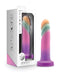 Avant Sunrise Gaze Sherbet hand-sculpted silicone dildo with pastel hues for G-spot and P-spot stimulation, displayed with packaging.