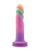 Avant Sunrise Gaze Sherbet hand-sculpted silicone dildo in pastel colors designed for G-Spot and P-Spot stimulation.