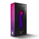 Packaging of Glo-Girl Vibe G-spot Vibrator Pink Purple by Rocks Off, featuring vibrant colors and ergonomic design.