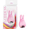 Luxury Nasstoys Goddess Diamond Bunny Tickler in pink with packaging featuring 7 vibrating functions for ultimate pleasure.