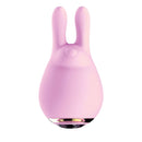 Goddess Diamond Bunny Tickler - Pink luxury 7-function vibrating stimulator with bunny ears for ultimate pleasure by Nasstoys