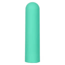 Compact green Turbo Buzz™ Rounded Bullet stimulator featuring a discreet and powerful design for versatile pleasure.