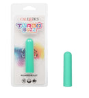 Turbo Buzz Rounded Bullet Green - Compact, Powerful, Discreet Stimulator in Packaging