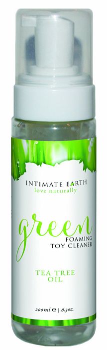 INTIMATE EARTH GREEN FOAMING TOY CLEANER 6.8 OZ-0