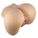 Mila Realistic Vagina and Ass Vibrating Masturbator Light showing detailed design with dual lifelike openings.