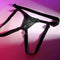 Gender X Pleasure Harness in faux-leather with fully adjustable waist and leg straps, perfect for secure and comfortable intimate experiences.