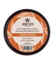 Hemp Seed 3 in 1 Massage Candle Fresh Squeezed 6 Oz in a round container with a natural design.